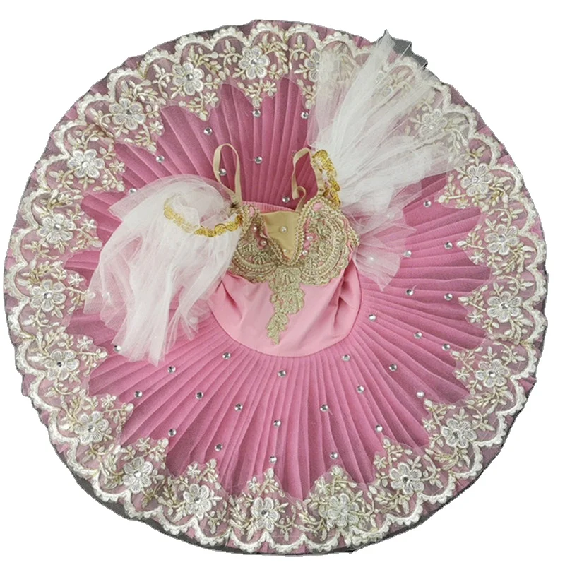 

Profession Dance Dress Kids Wholesale Sleeveless Skirt High Quality Children Clothes Tutu Ballet
