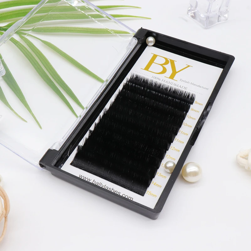 

Ballylashes Easy Fannning Rapid Blooming Eyelash Extension Great Quality Private Label, Black