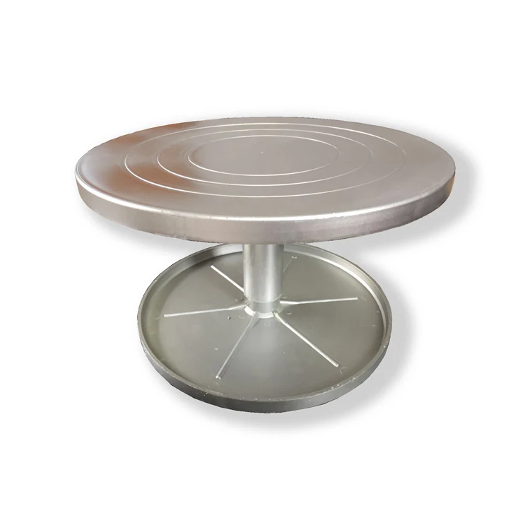 2630cm Plastic Dual Face Manual Pottery Wheel For Ceramics Design