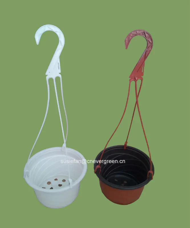
Plastic garden hanging planter flower pot garden type pot 