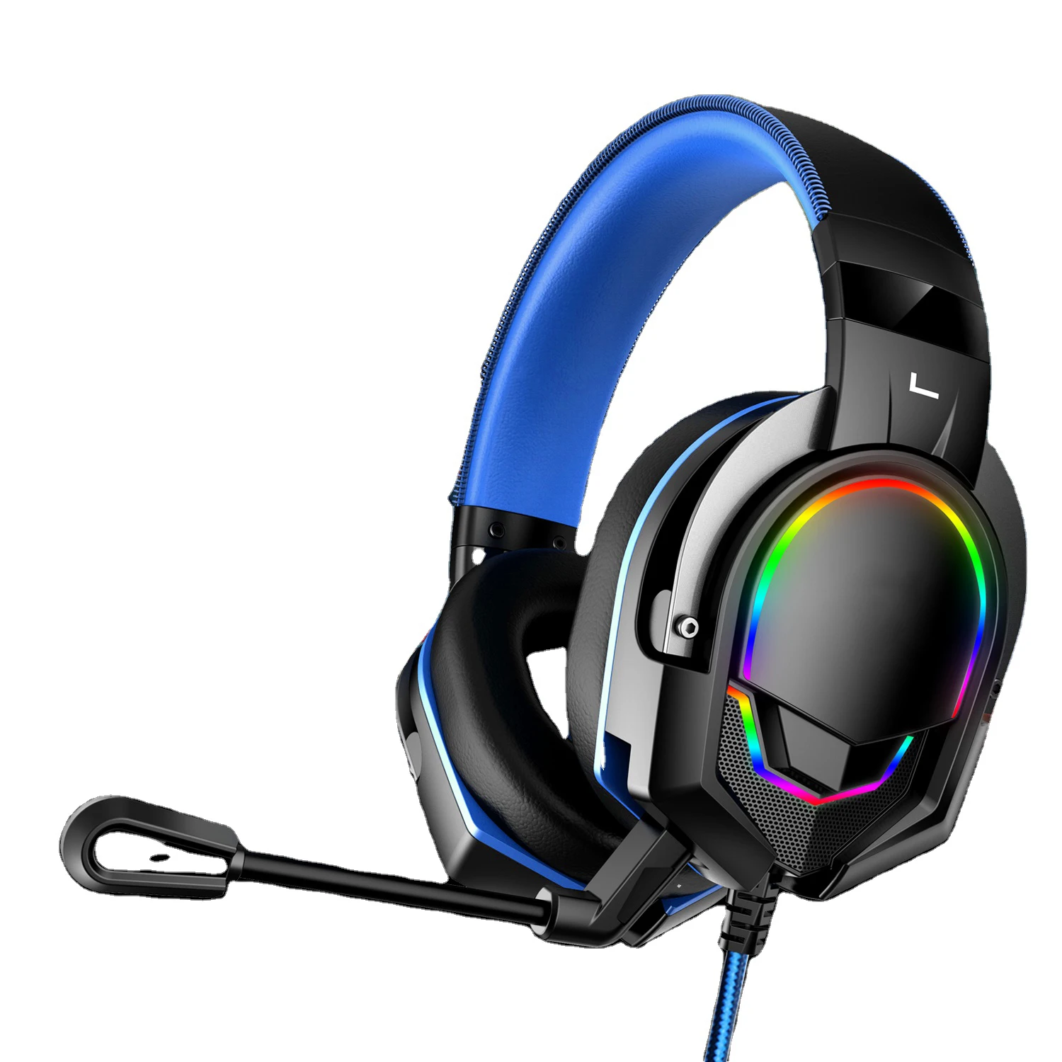 

Gaming Headset PC Over Ear Gaming Headphones with Microphone LED Light for Laptops Tablet