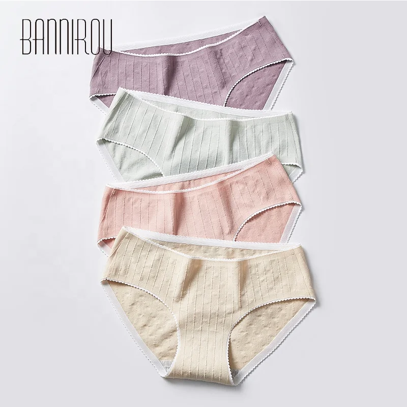 

ladies cotton seamless underwear shorts panties Middle Waist Underpants laser cut traceless brief for women, 9 colors