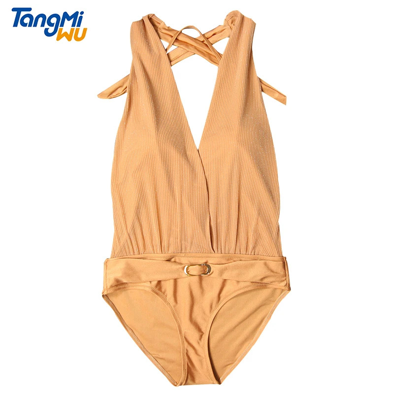 

High quality 2022 summer backless swimwear sexy bikini swimsuits v neck beach wear women designer bathing suits