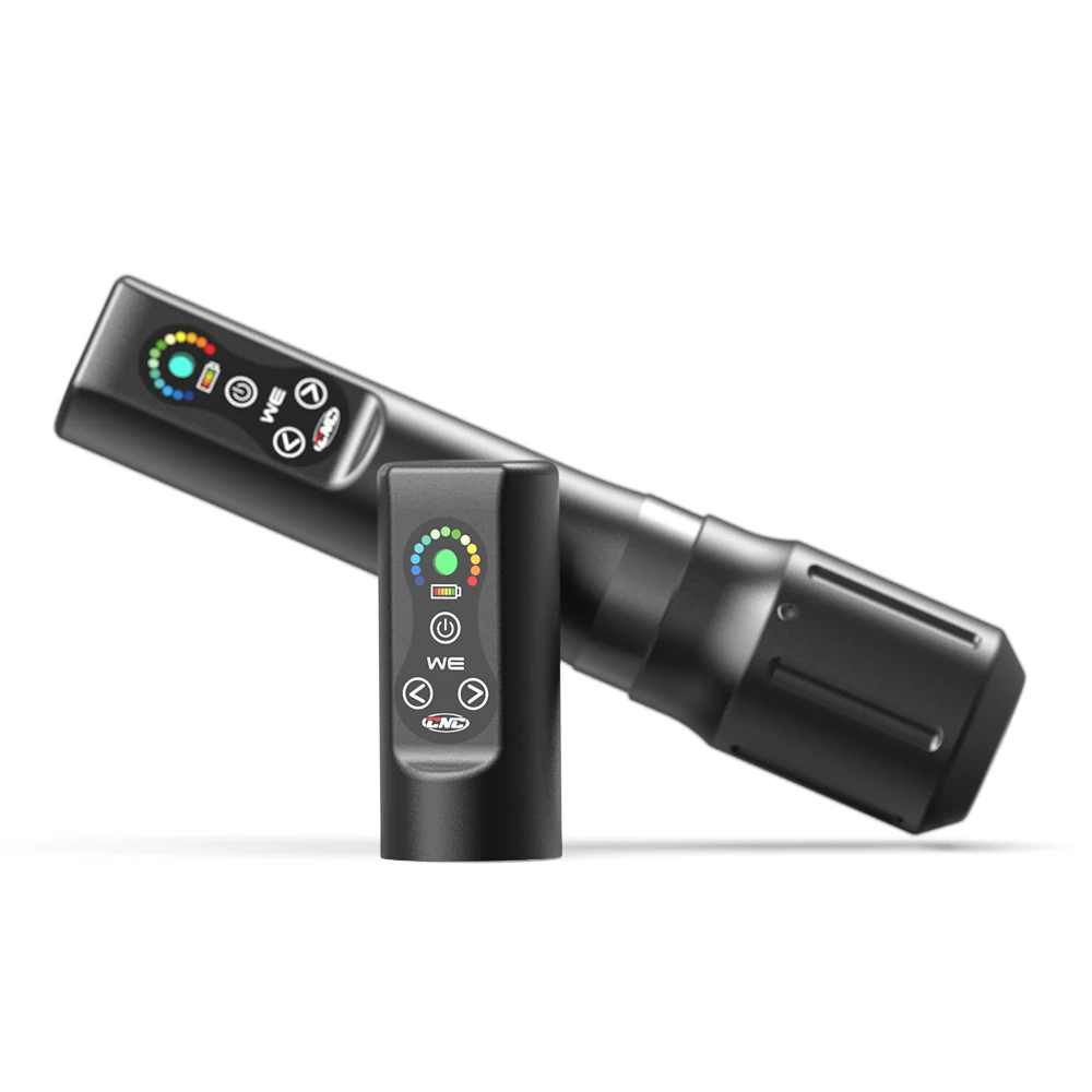 

1800mA lithium battery wireless rotary tattoo pen machine, Black