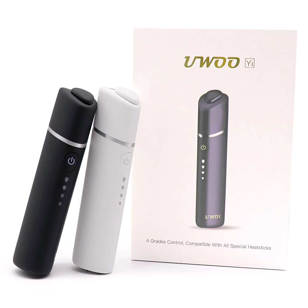 Multi Color UWOO Heat Not Burn Device Support 40 Sticks