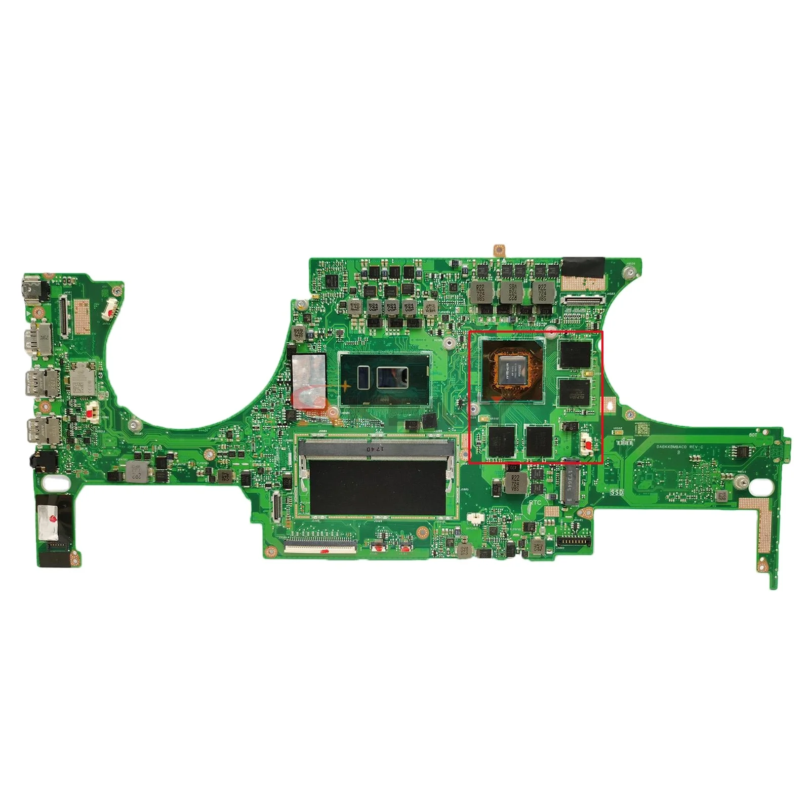 

UX561UD Motherboard W/ 8G RAM I5-8250U/I7-8550U V2G For Asus UX561U Q535UD Q535U UX561UD Q535UD Laptop Mainboard