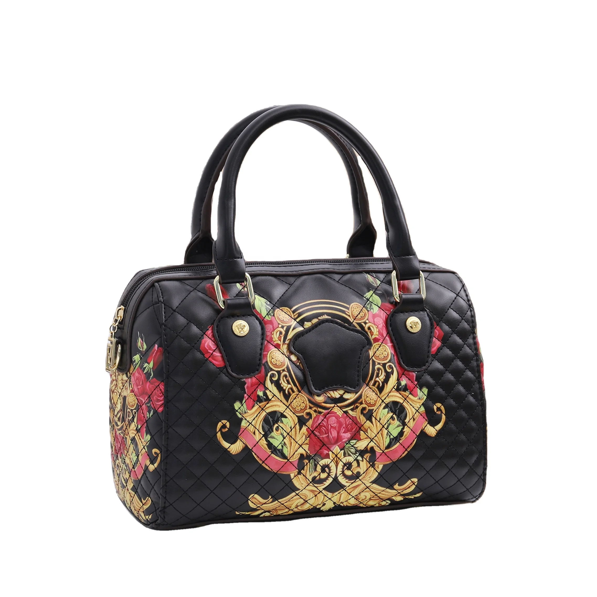 

newest fashion ladies bags colorful printing handbags for lady large capacity female bags for good quality woman bag supplier