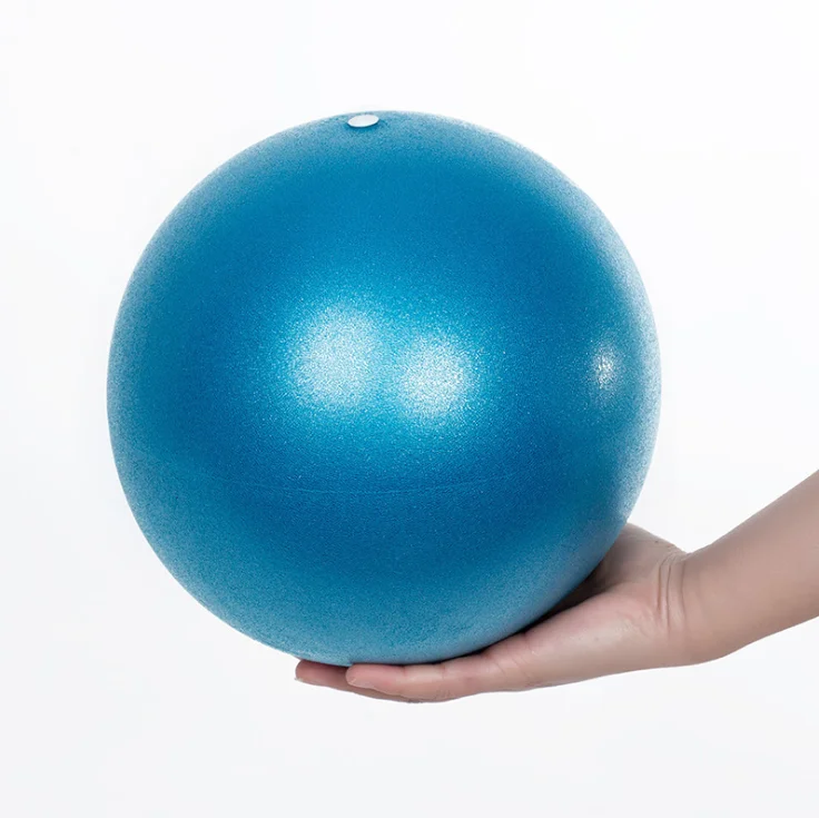

25cm PVC Small Mini Fitness Gym Yoga Exercise Pilates Ball for Core Training Balance Physical Ball, Five options