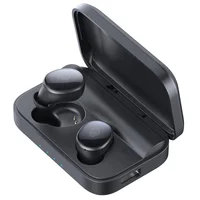 

AGETUNR S16 Black Bluetooth v5.0 Portable Charging Case Bluetooth headset