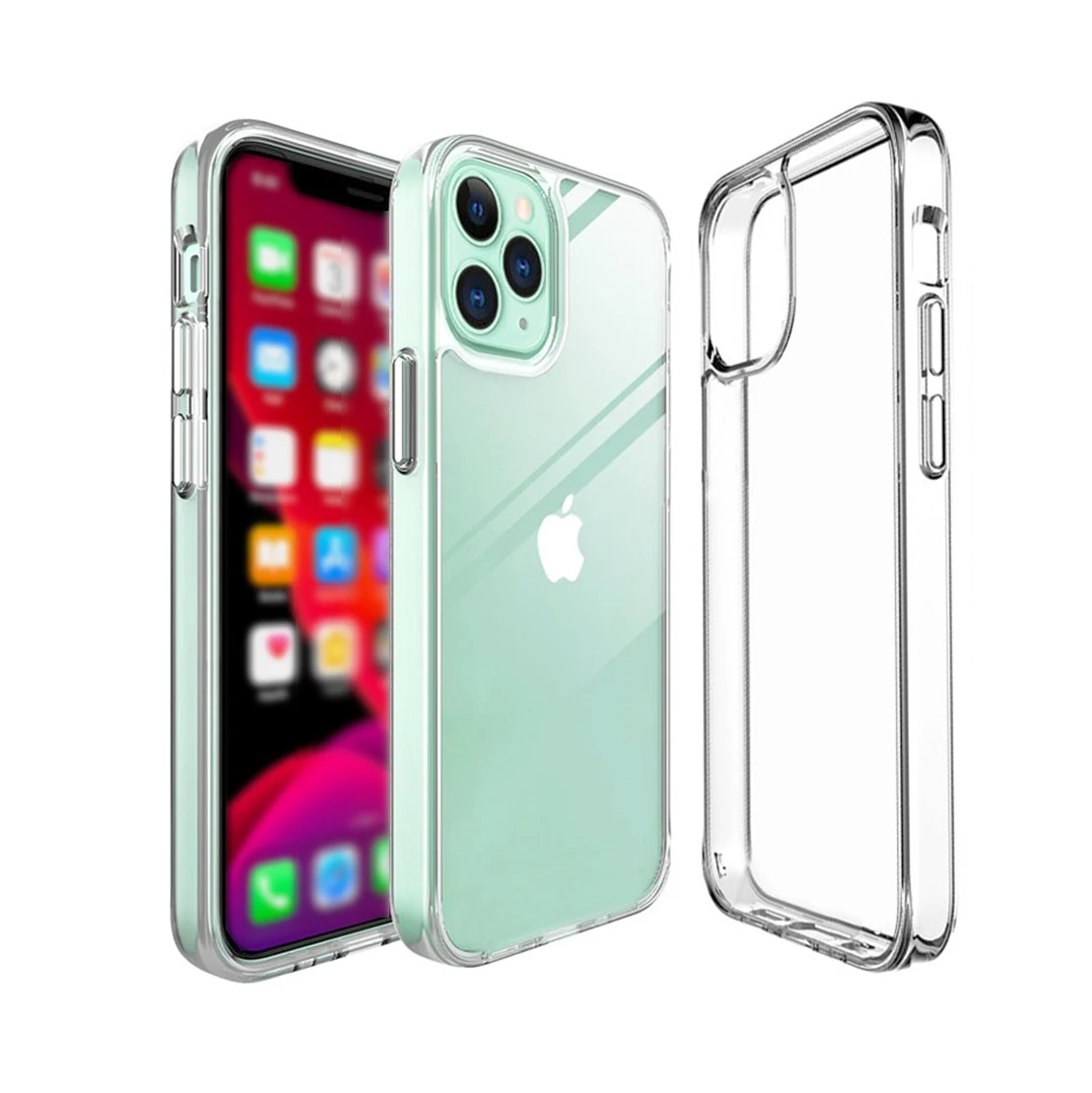

Clear Phone Case For iPhone 13 12 mini Case iPhone XR Silicon Soft Cover For iPhone 11 13 Pro XS Max X 8 7 6 s Plus SE2 Case