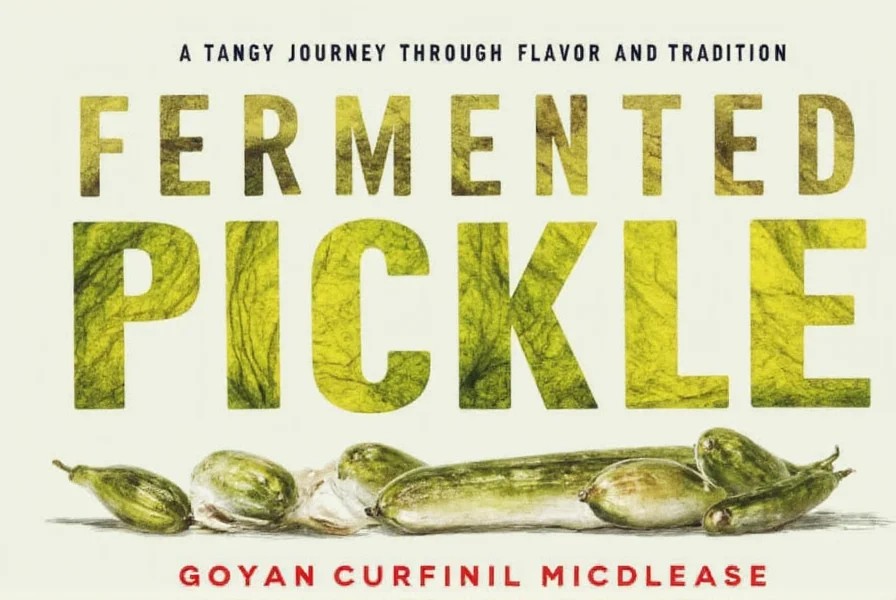Fermented Pickle Jar Setup