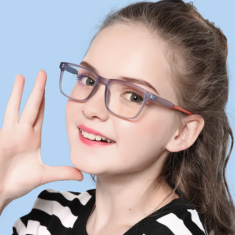 

2020 Stylish anti blue light glasses kids computer glasses protective eye glasses, 5 color
