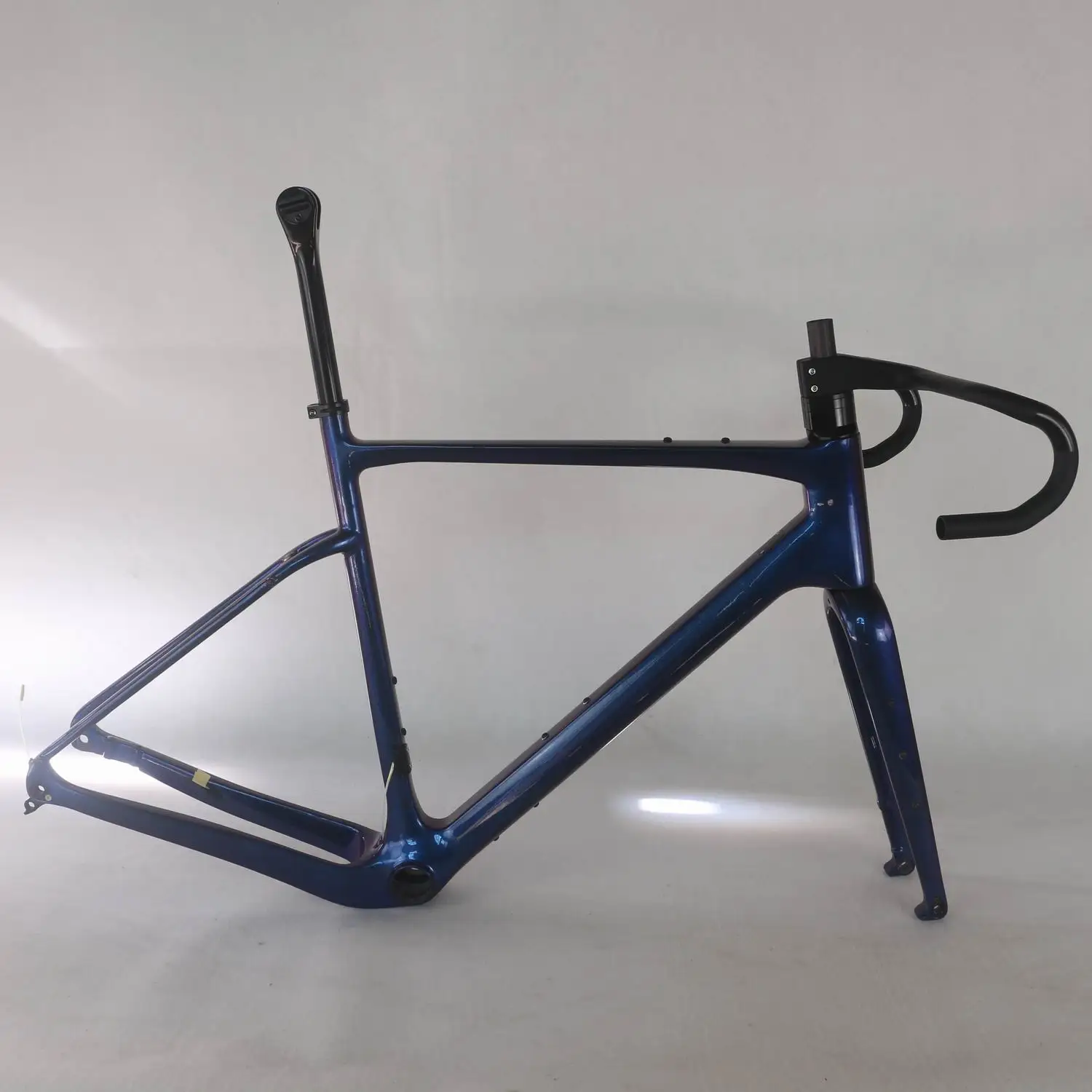 

SERAPH FRAME NEW carbon frame inner cable superlight Gravel bike frameset bicycle Di2 frame 700x45c paint chameleon GR044