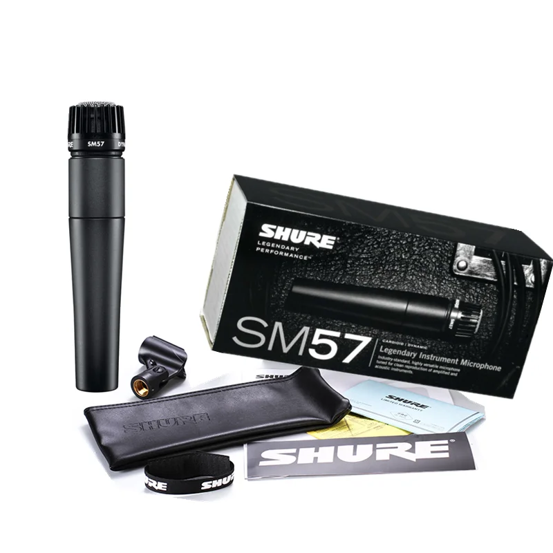 

Hot Selling Shure Sm57 Stage Performances Studio Vocal Karaoke Handheld Sm57 Wired condenser microphones