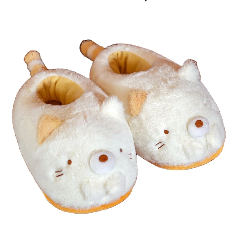 

Cute and cartoon image slippers covering the heel of foot Unisex