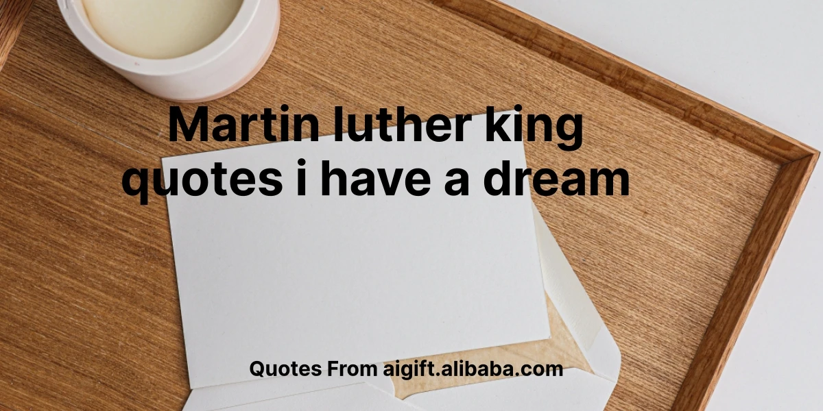 martin luther king quotes i have a dream