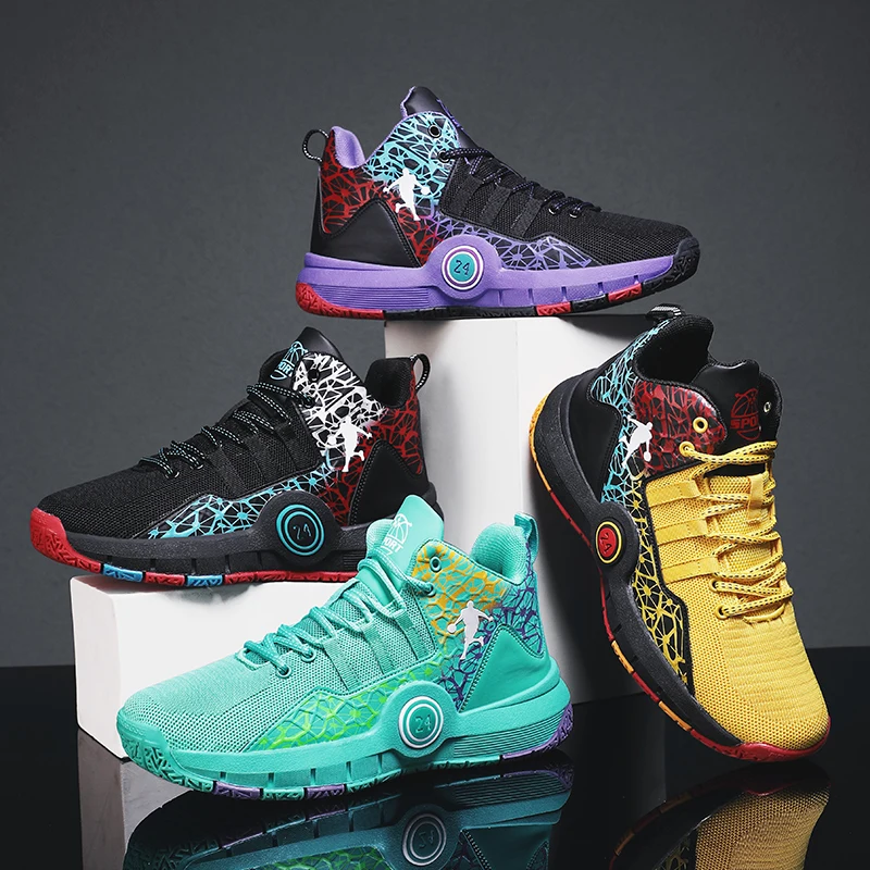 

New Type Top Sale Non-slip High Quality Fashion Custom Men Sports Casual Shoes Men's Shoes Basketball Shoes