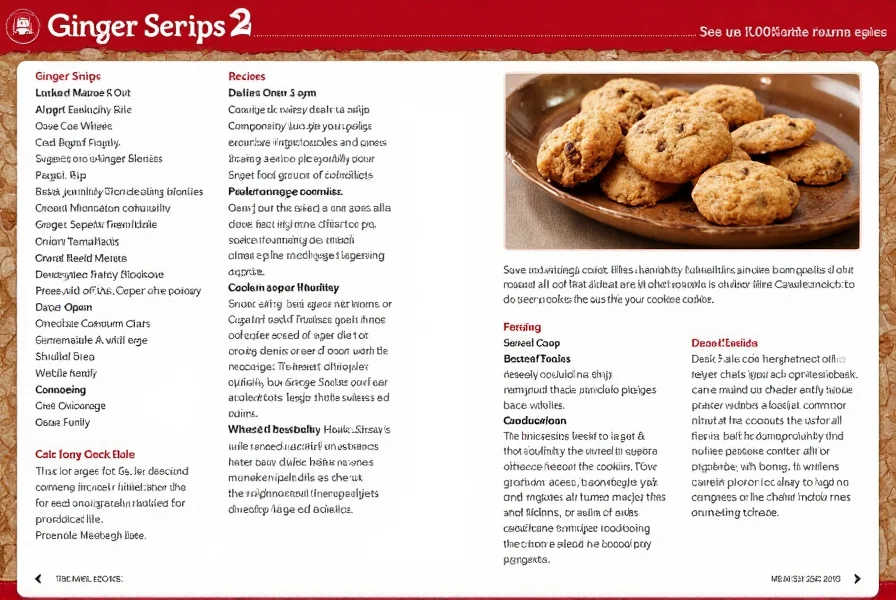 Ginger snap cookies arranged elegantly on a serving platter with tea