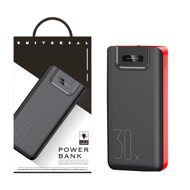 

Large Capacity Big Mac Charging Treasure 30000mah Miliamps Portable Fast Charging Power Bank 50000mah