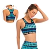 Low MOQ Sports Bra Custom Sublimation Gym Bra Pattern Quick Dry Waterproof Sports Bra