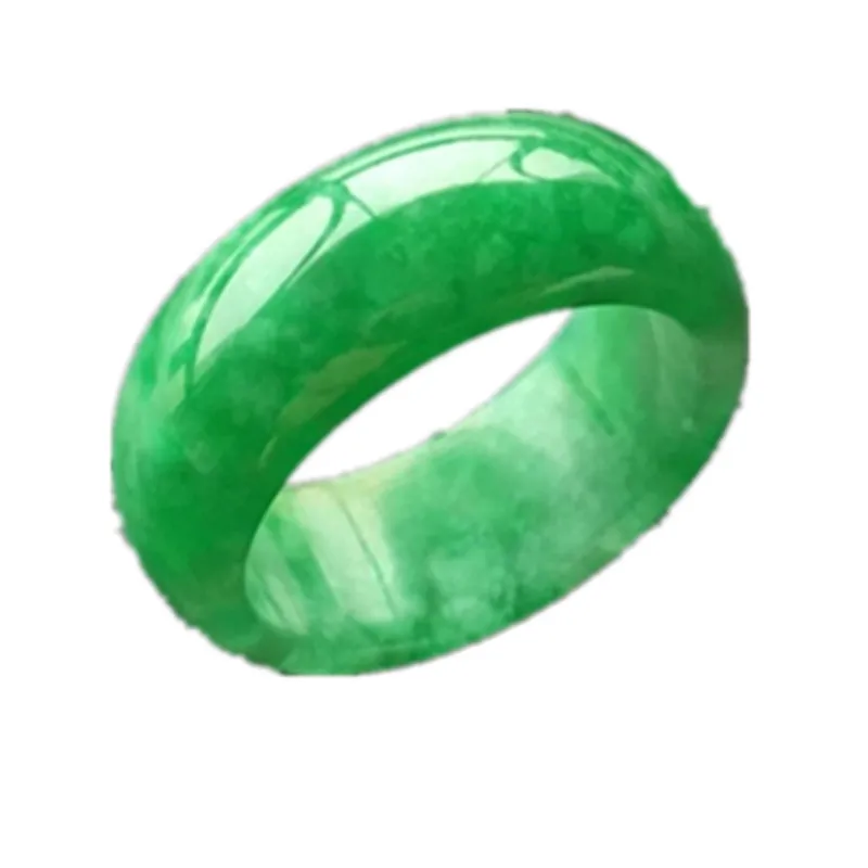 

Cincin Giok Burmese Full Green Emerald Jade Ring Emerald Jade Rings Wholesale For Men And Women