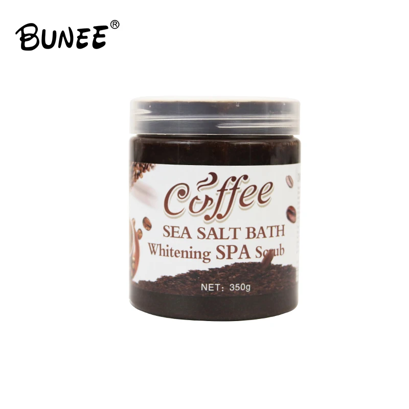 

Coffee Exfoliating Natural Face Skin SPA Whitening Salt Bath Body Scrub