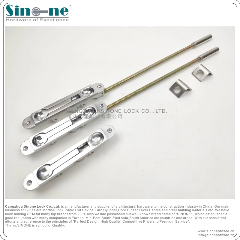 Flush Bolt Ss304 Solid Casting Lever Extended Bolt Double Action For