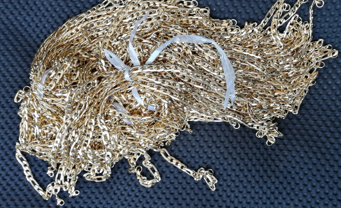 5毫米/11.5毫米/不锈钢韩国 3: 1nk 6 dcnk 遏制链接费加罗链项链