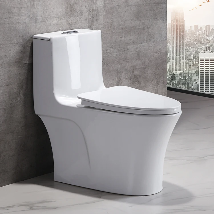 New designs hotel philippine dual flush siphonic one piece sanitary ware ceramic toilet bathroom commode wc toilet in china manufacture