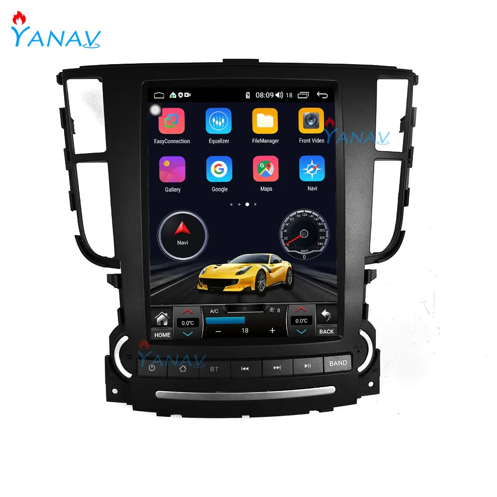 

Android 2 din car autoradio Tesla style stereo video for Honda acura TL 2006-2018 multimedia player GPS navigation DVD player