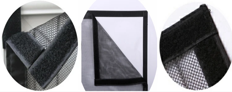 hot sell new products retractable  Mosquito net door Curtain Hands Free magnetic door screen curtain