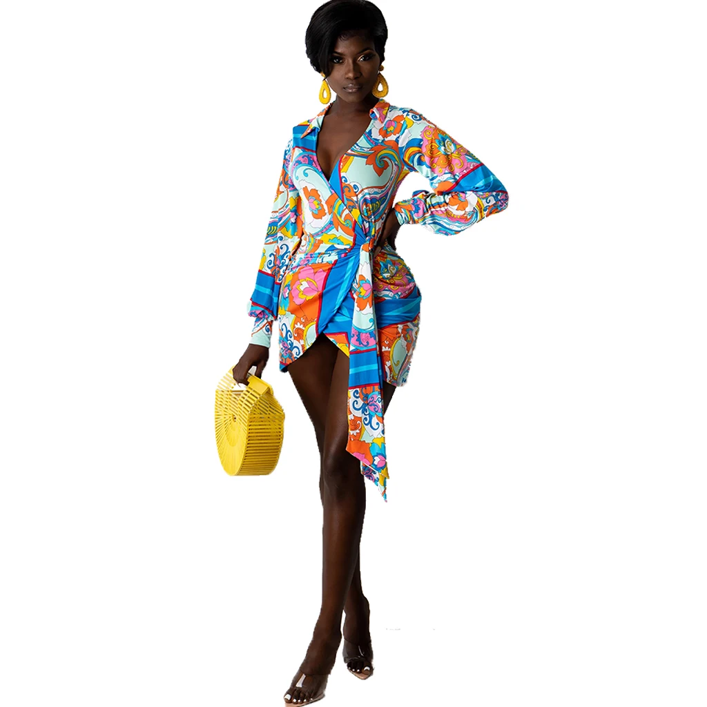 

Sexy fall long sleeve slim fit bodycon women dress 2021