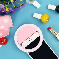 

Dimmable 3 light modes ABS Led Photography Selfie makeup phone ring lights