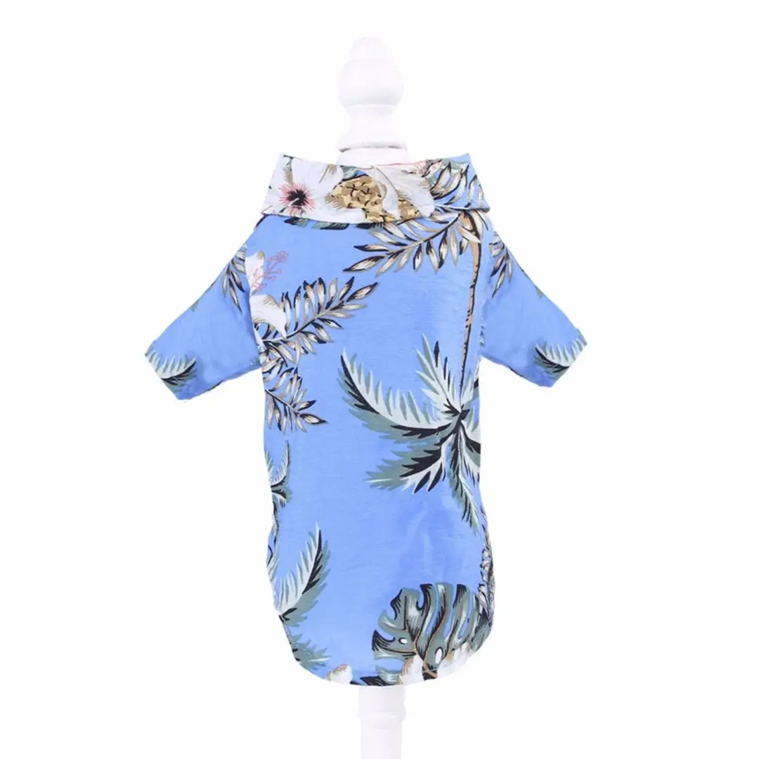 

Fashion Pet Clothes Hawaiian Tropical Pet Printed Shirt Suitable for Small and Medium Sized Dogs Dog Clothes Pet Product