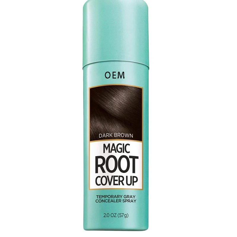 

Magic Root Cover Up Gray Concealer Spray Dark Brown Brazilian Color Dye Care For Hair Spray Colors Texture Spray