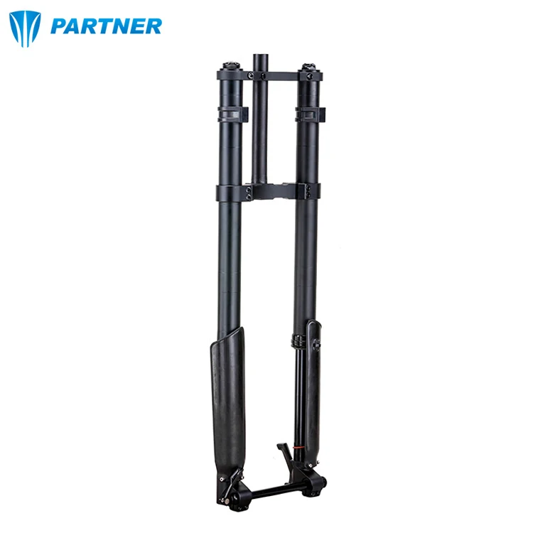 

double crown inverted air suspension bike front fork for downhill bike fat bike