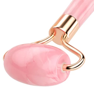 
11 years gold supplier seller rose quartz jade roller jade roller for face 