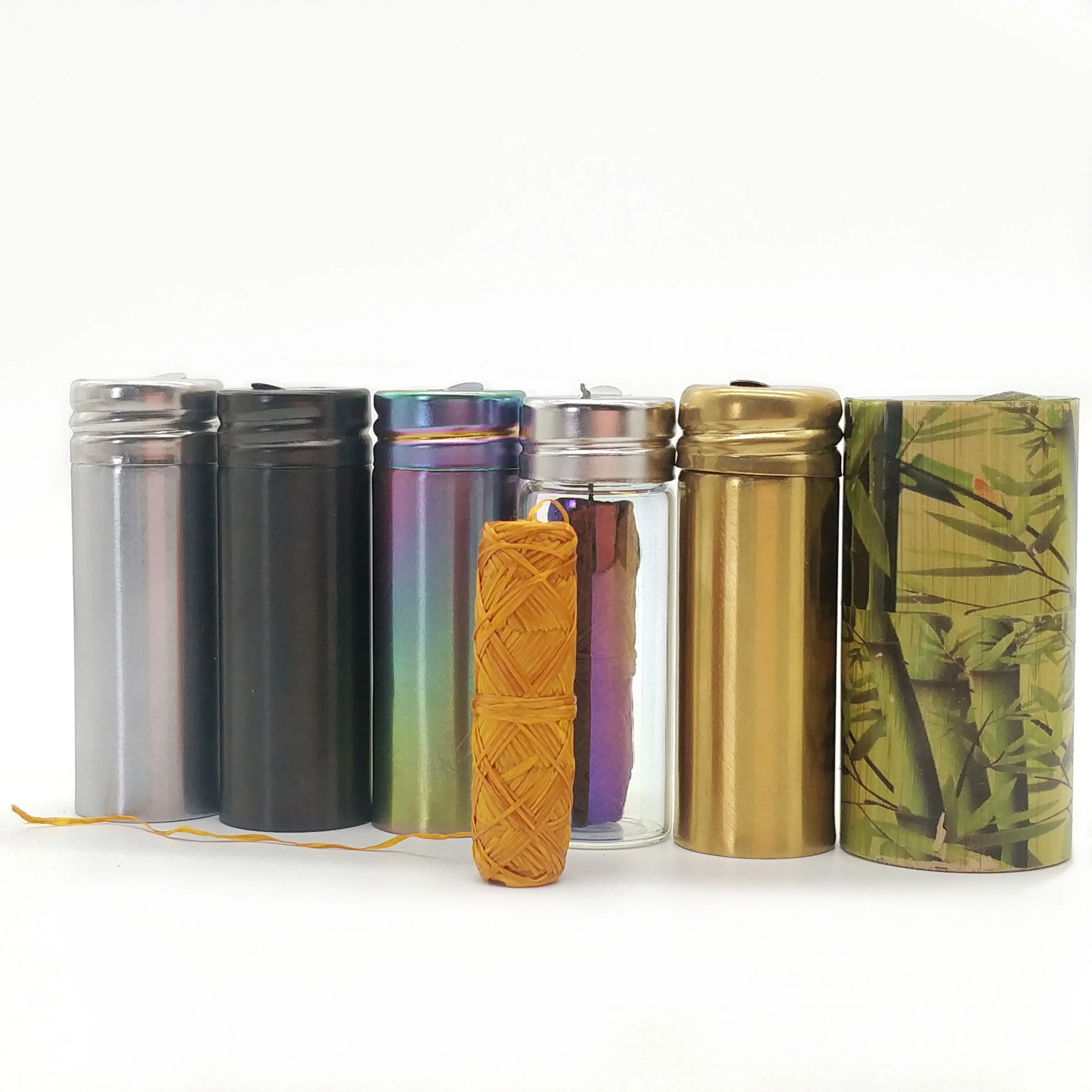 

100% Biodegradable Black gold metical Fiber 30m Dental Floss In Glass Bottle