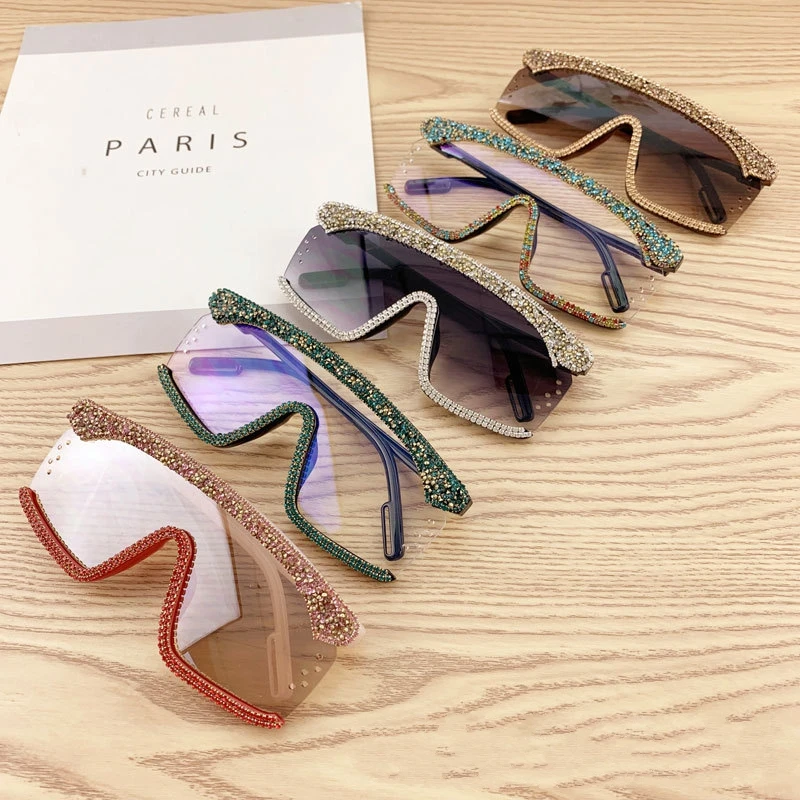 

womens driving glasses diamond sunglasses catwalk retro luxury sunglasses 2020