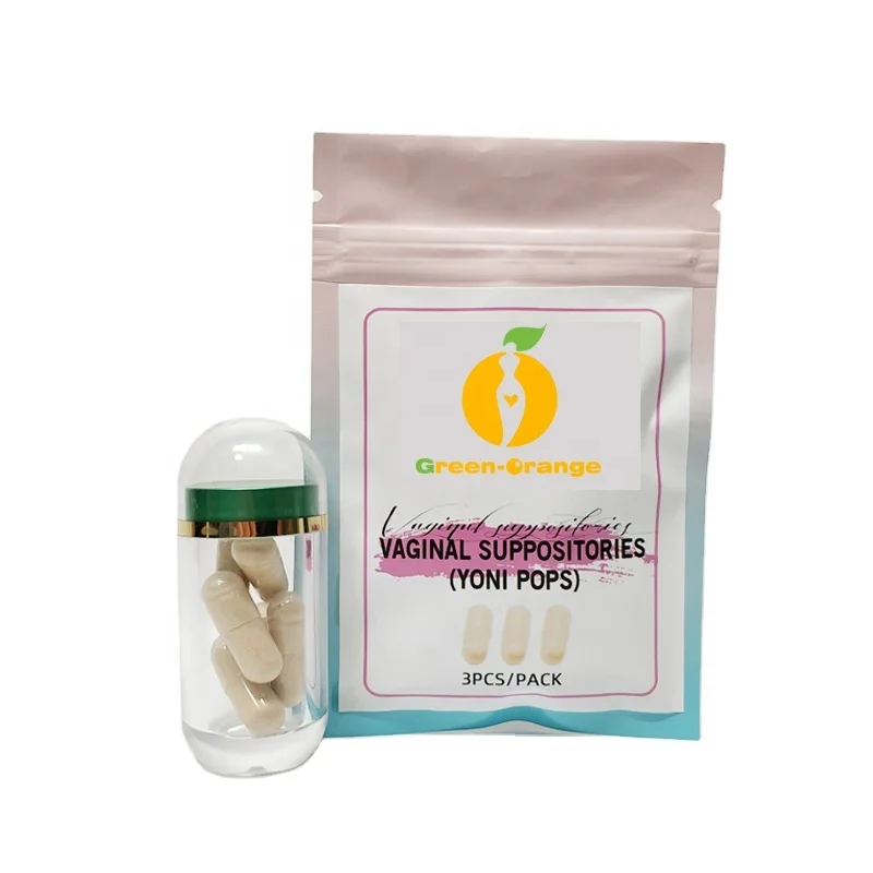 

Boric Acid Suppositories for Healthy Feminine pH Support Yoni Pops Vaginal Suppository Capsules