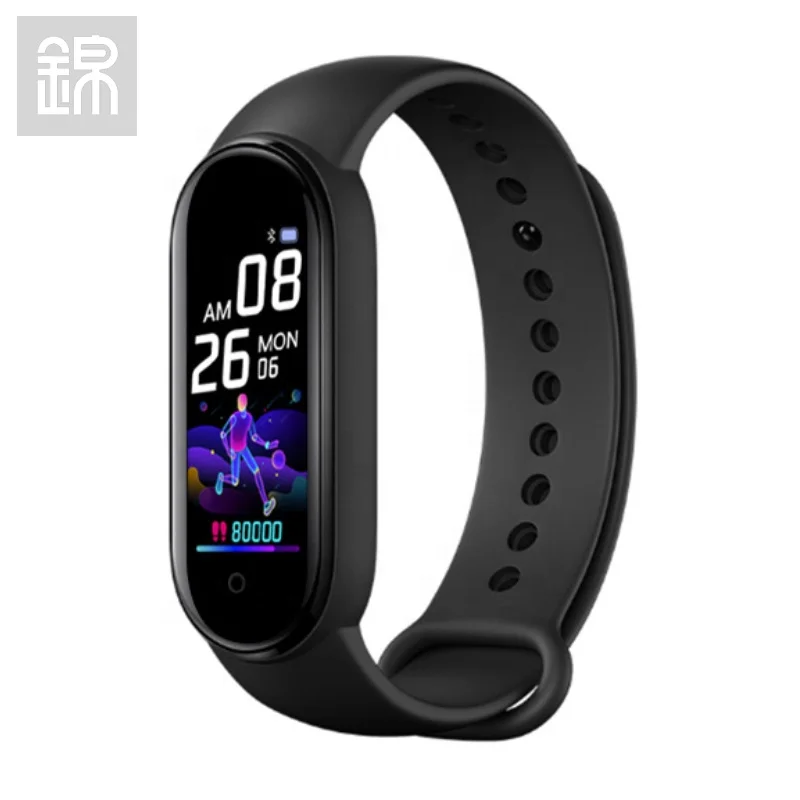 

JY-Mall Smart Bracelet M5 Mi Band Smart Watch 0.96 TFT Pedometer Calories Heart Rate Blood Oxygen Message Alarm Sports Watch, 5 colors
