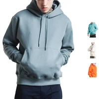 

Custom mens drop shoulder fleece blank oversized hoodie with kangaroo pocket