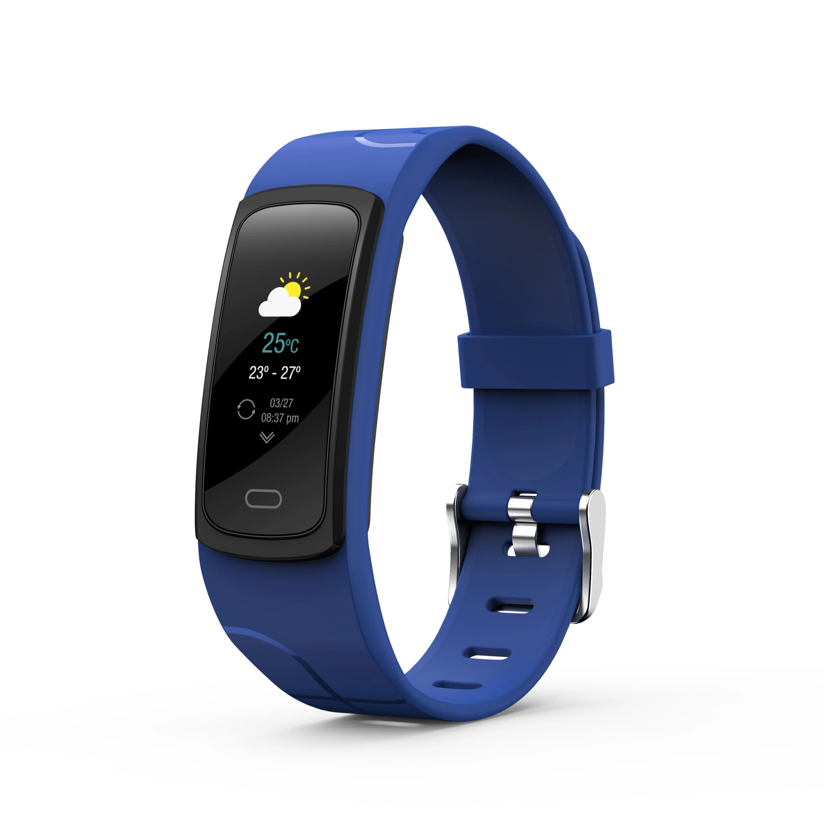 

2021 Dynamic Heart Rate Monitor with Blood Pressure Monitor Fitness tracker smart bracelet, Black, blue, red