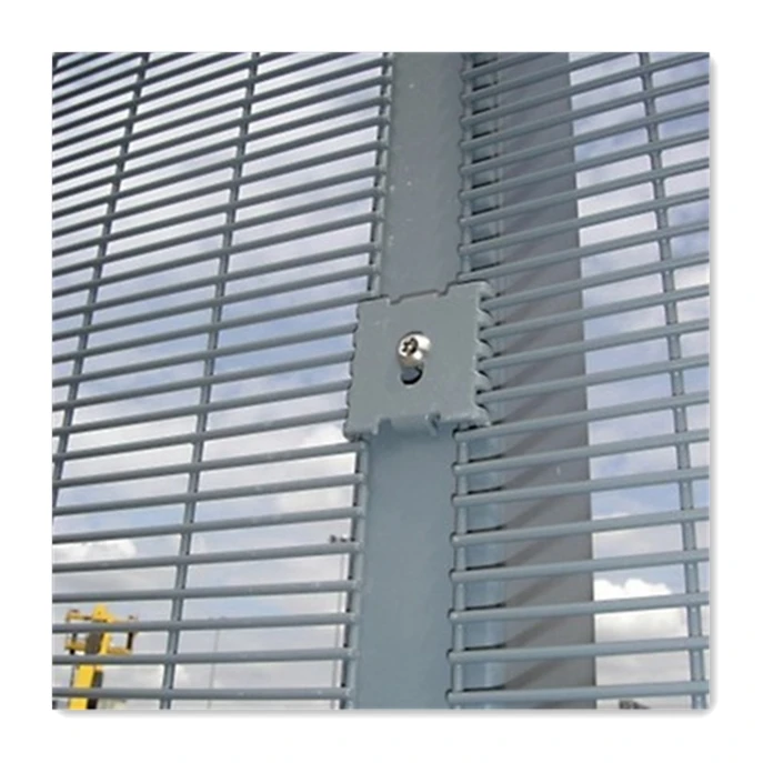 

High Quality south africa Prison and military anti-climb 358 high security fence, Green powder caoted