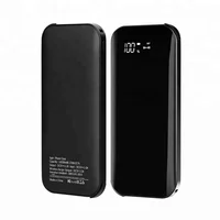 

Qi Certified Wireless Charger Power Bank 10000mAh 2 Cables Powerbank Wireless Charger