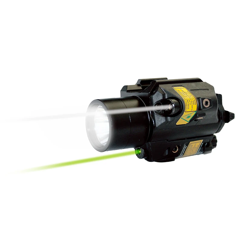 

Police green and IR gun laser pointer with led illuminator