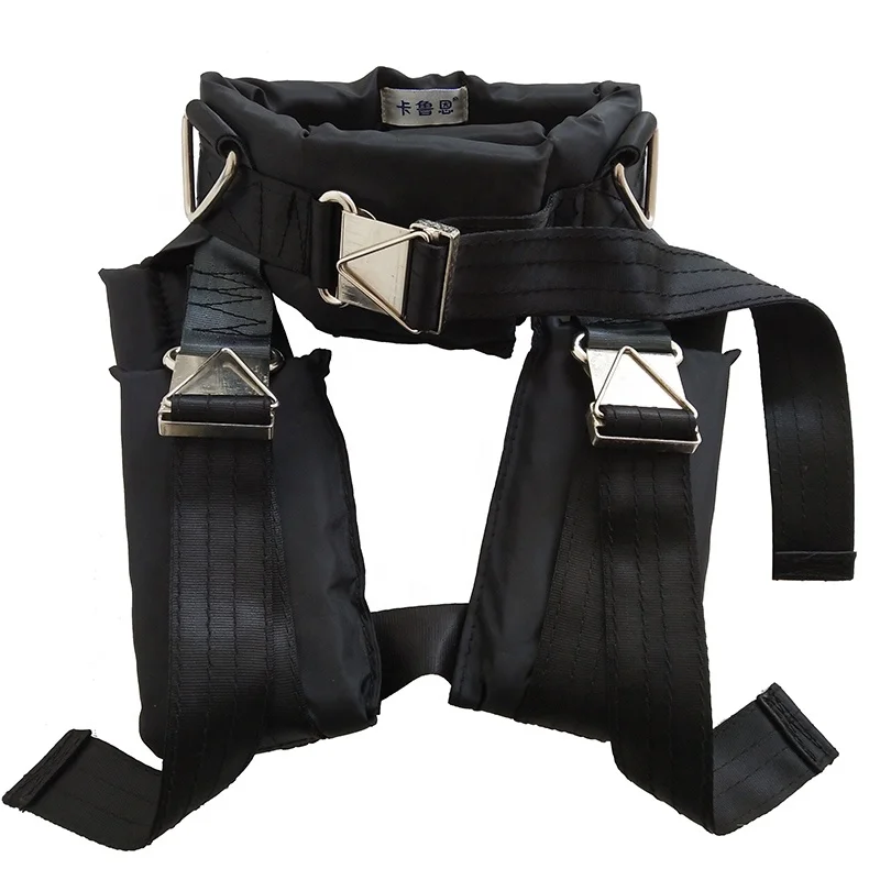 

High safety trampoline bungee harness for sale, Black