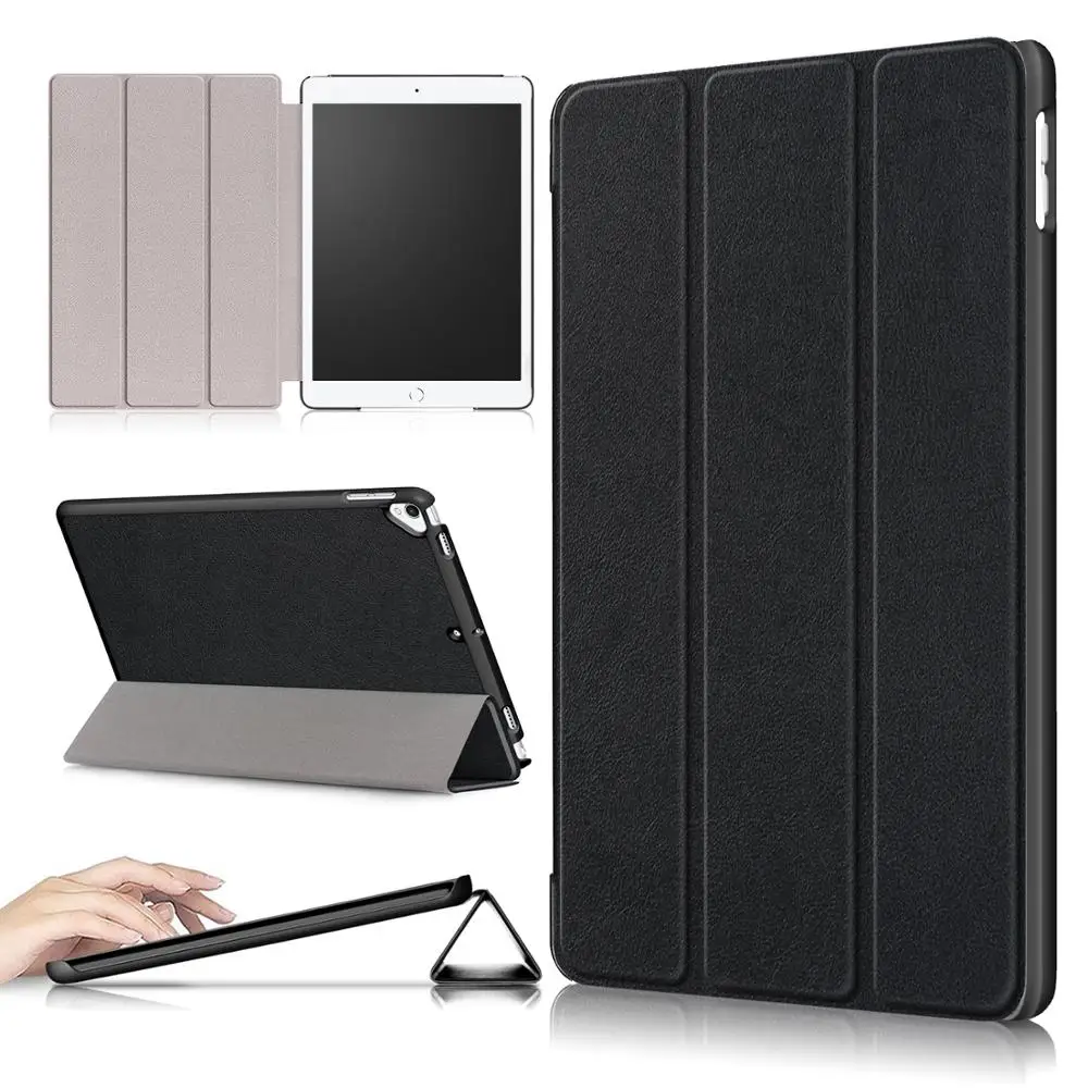 

tablet cover case for new 10.2/10.5 Inch 2019/2020 Universal ultra slim tri-fold bracket tablets covers, Black