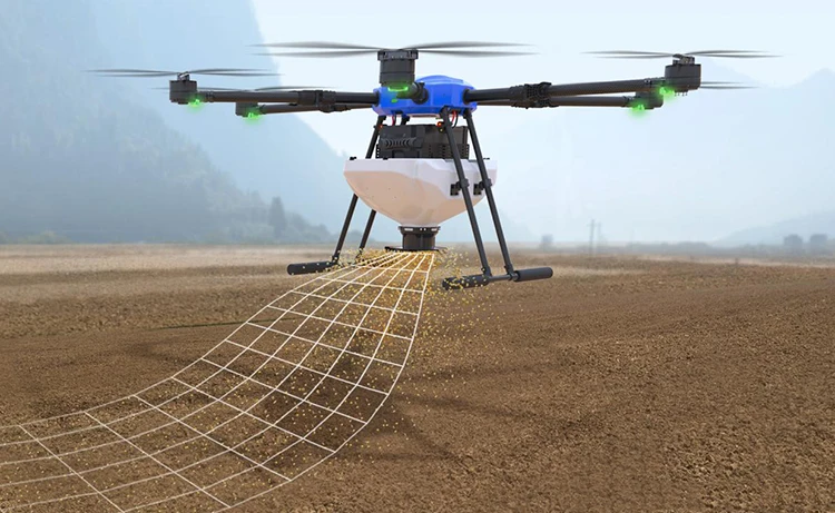 6-Axis 22L Drones For Agriculture Fumigate Gps Manufacturer