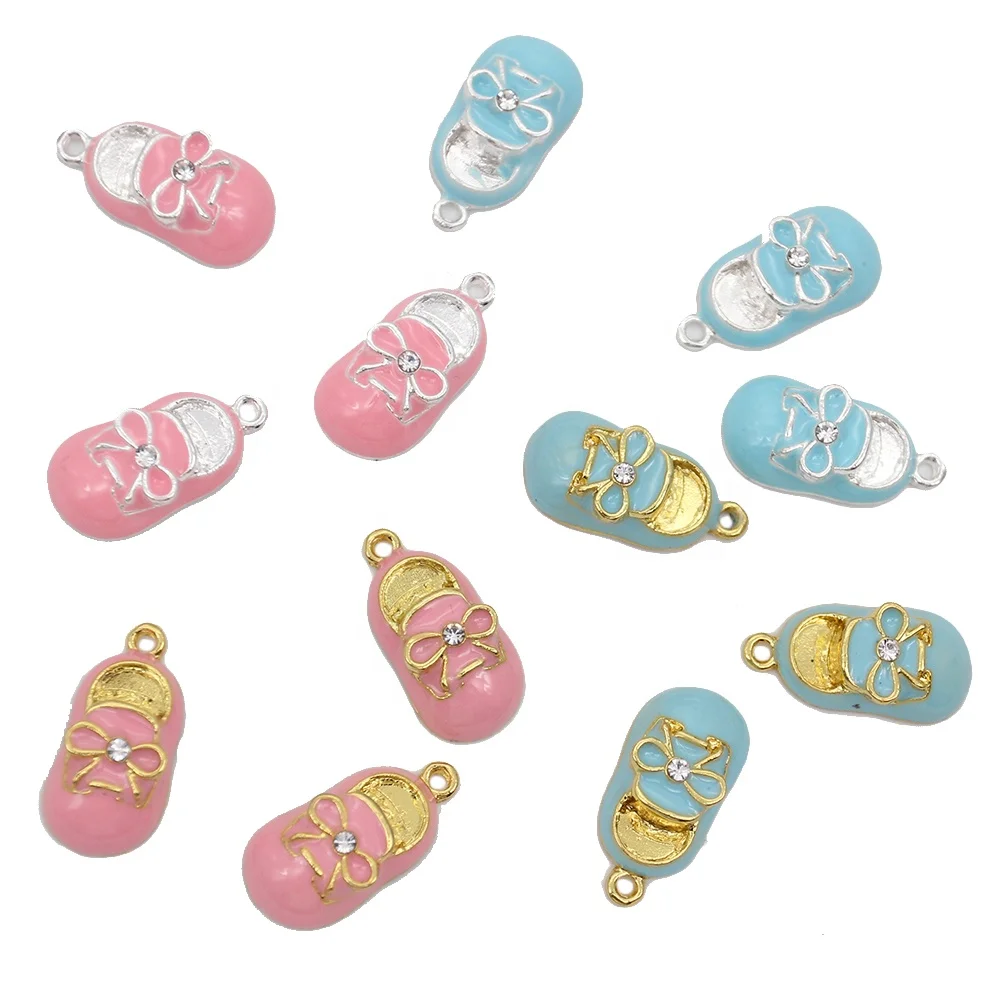 

DIY Jewelry Making Charms Crystal Rhinestone Islamic Allah 3D Baby Shoes Charms for Baby Pin /Necklace/Bracelet, Various, as your requsts